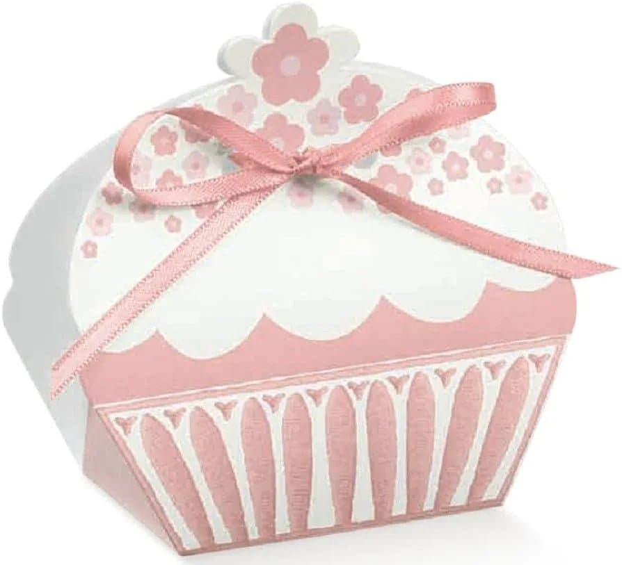 Scatolina Nascita Bimba Cup Cake Florentina Rosa - 2
