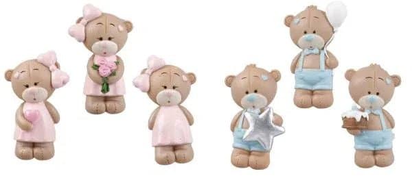 18 Pezzi Bomboniera Nascita Bimba Magnete decorativo Special Gifts RB1079/G - 3