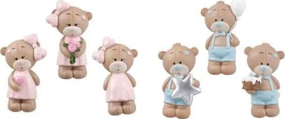 18 Pezzi Bomboniera Nascita Bimba Magnete decorativo Special Gifts RB1079/G - 2