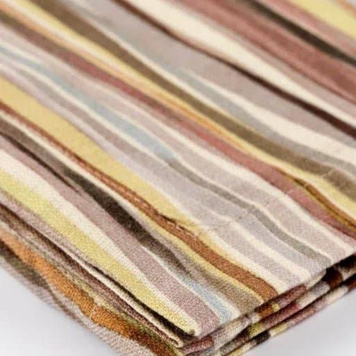 Runner Reevèr Madagascar Rigato 50x150 cm Cotone Fiammato - 6