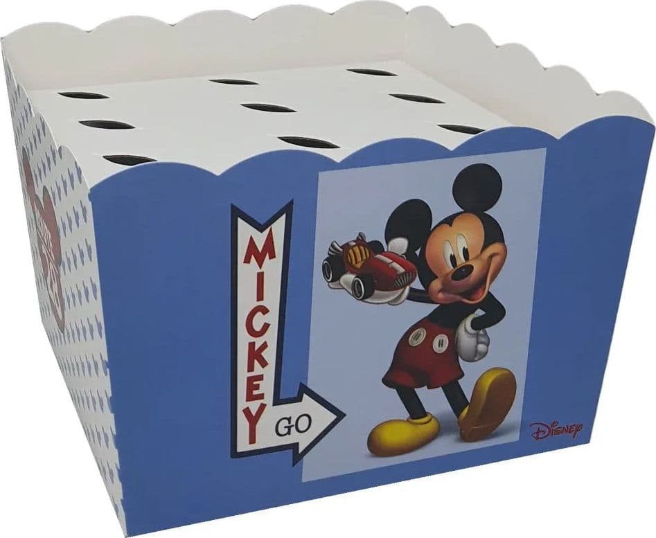 20 Pezzi Inserto Disney Bianco per Scatola Cono Busta 12 Fori - 2