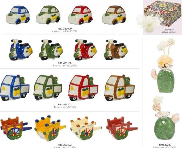 Bomboniera Lambretta Ceramica 3D – 4 Modelli Assortiti - 2