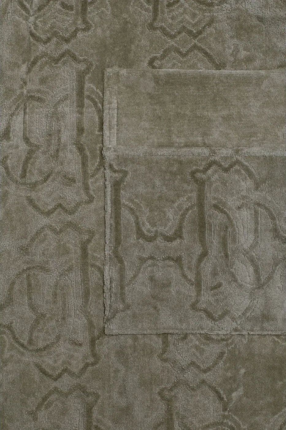 Accappatoio Logo XXL Roberto Cavalli Grigio Cotone - 5