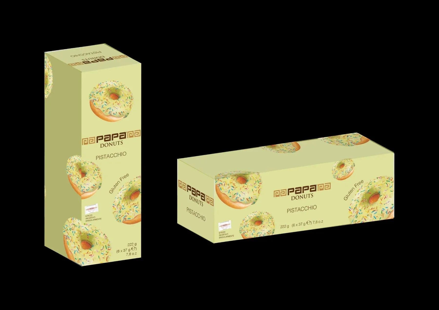 Donuts Pistacchio Papa Donuts Senza Glutine – 6 pz - 3