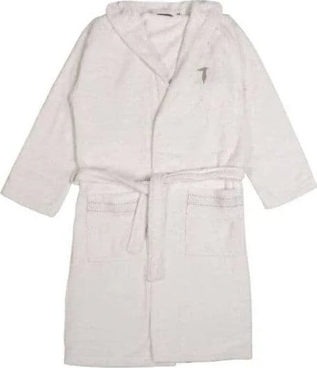 Accappatoio Ribbon Trussardi con Cappuccio Cotone - 5