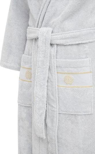 Accappatoio Roberto Cavalli Gold New Grey L/XL Cotone - 4