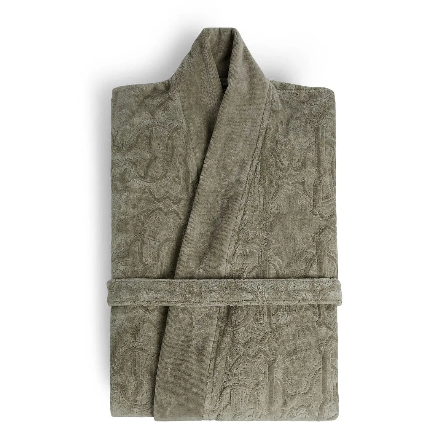 Accappatoio Logo XXL Roberto Cavalli Grigio Cotone - 3