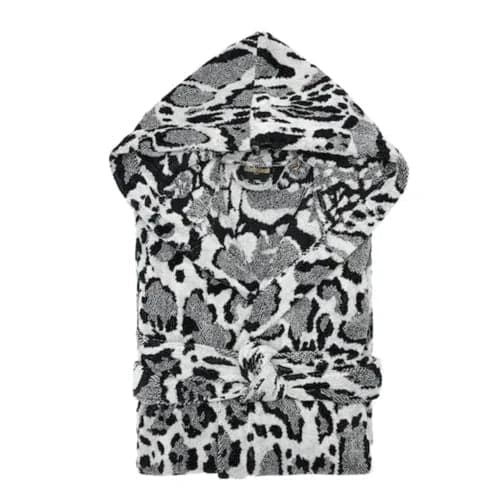 Accappatoio Linx XXL Roberto Cavalli Nero Cotone - 3
