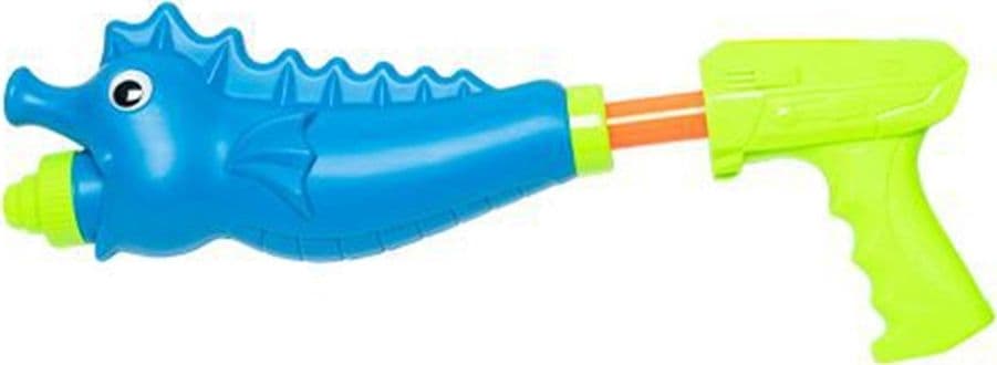PISTOLA AD ACQUA CON CAVALLUCCIO MARINO IN 2 COLORI 44CM GIOCO ESTATE BAMBINI 6738066 - 3