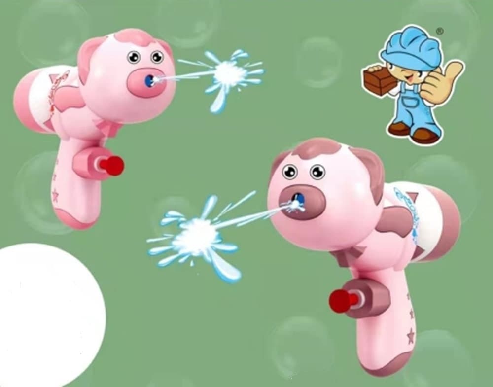 PISTOLA AD ACQUA A FORMA DI ANIMALE BAMBINI SPRUZZATORE GIOCO FESTE PISCINA 15CM 6738052 - 4