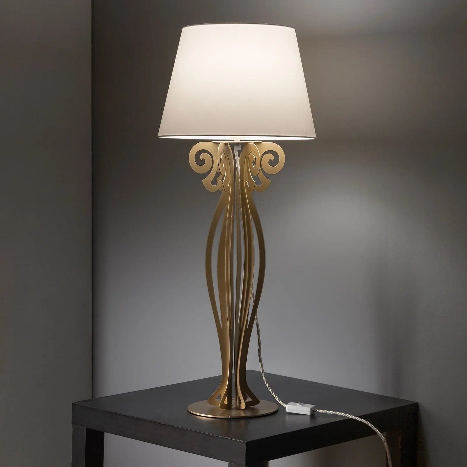 Lampada da Tavolo Circeo Arti & Mestieri in Ferro – Design Moderno - 2