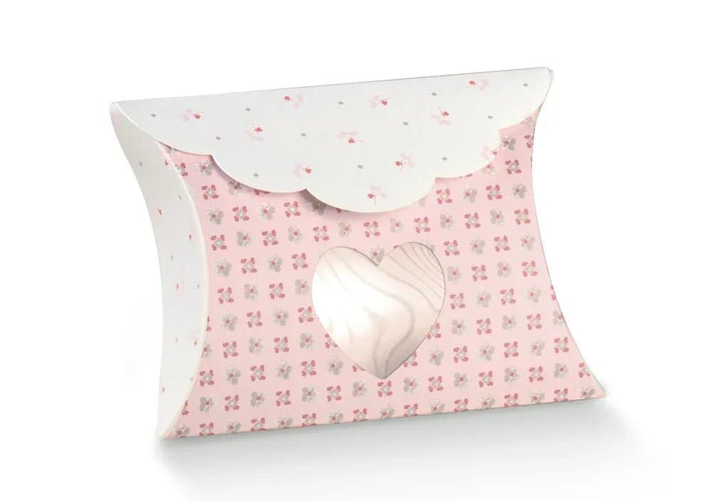 Scatolina Nascita Bimba Busta Florentina Bloom Rosa - 2
