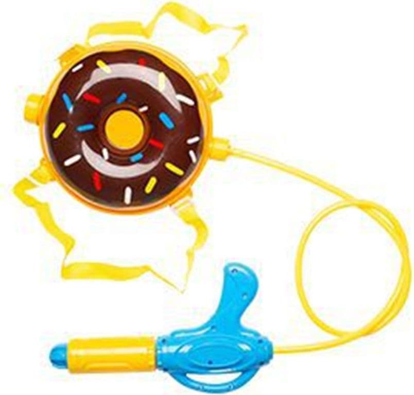 ZAINO PORTATILE CON PISTOLA AD ACQUA BAMBINI CIAMBELLA SPARATUTTO GIOCO ESTIVO 6558094 - 4