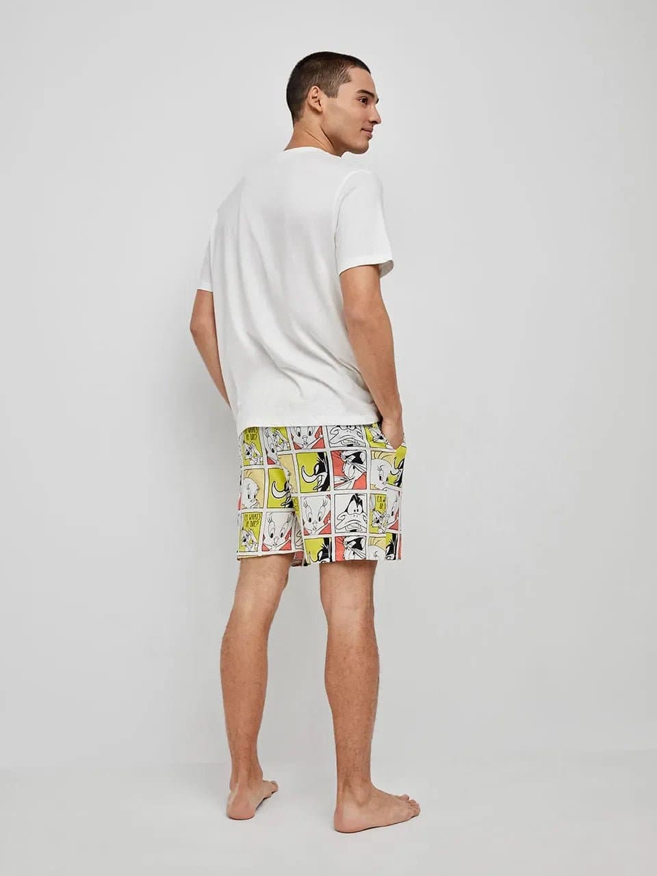 Pigiama Uomo Gisela Primavera/Estate 2/20276S Corto Looney Tunes - 4