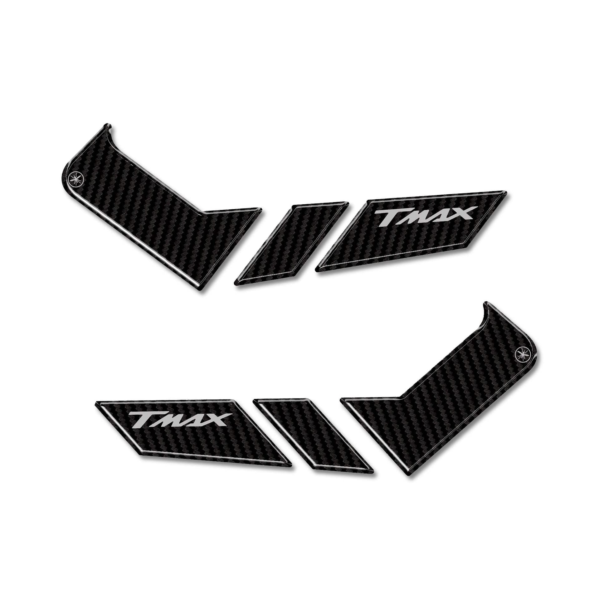 Protezioni Paraspigoli adesivi resinati gel 3D compatibili con Yamaha Tmax 2025 - 14