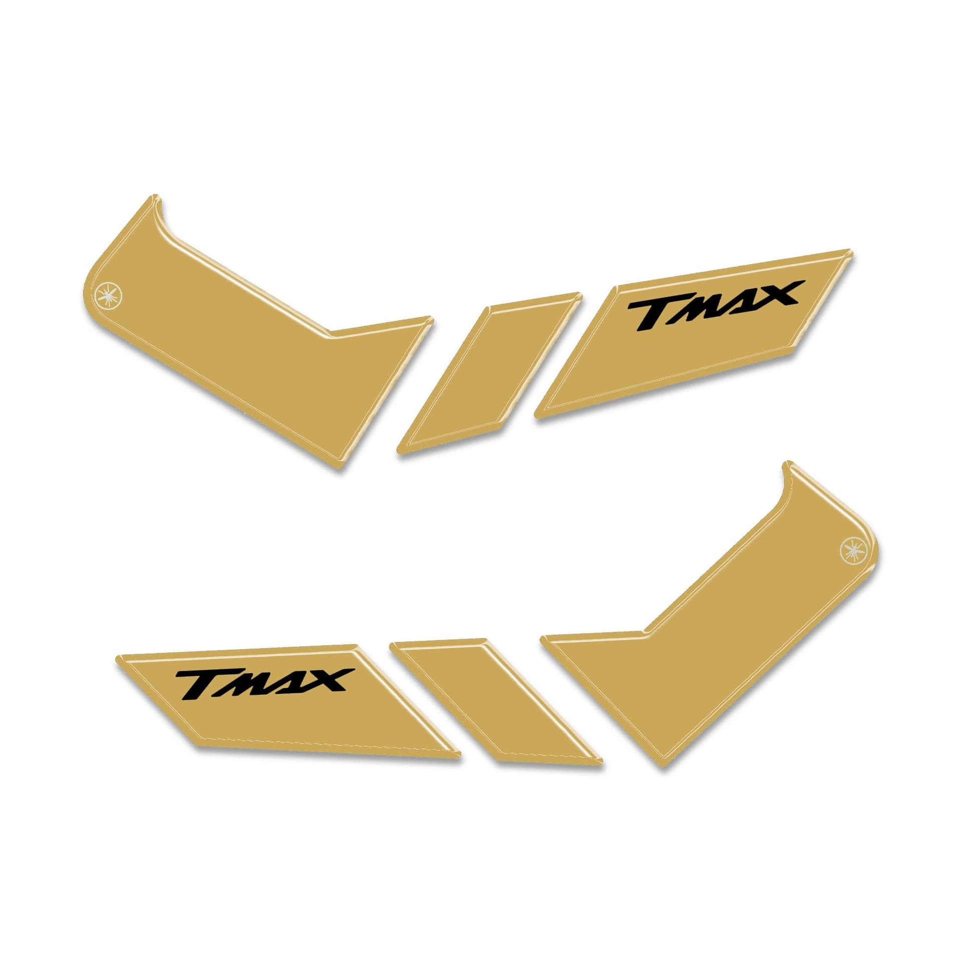 Protezioni Paraspigoli adesivi resinati gel 3D compatibili con Yamaha Tmax 2025 - 20