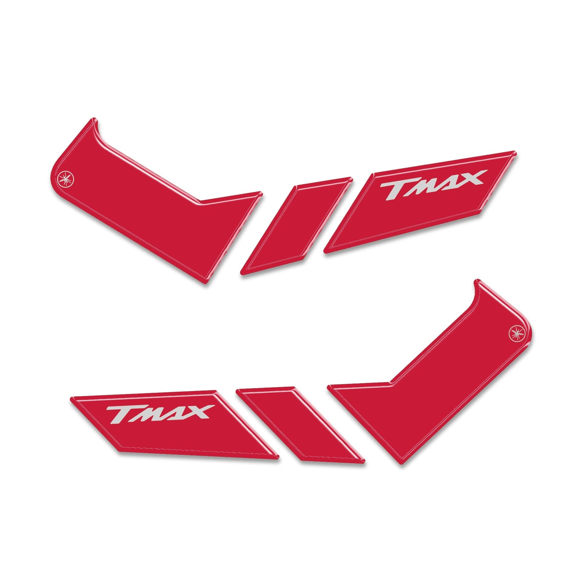 Protezioni Paraspigoli adesivi resinati gel 3D compatibili con Yamaha Tmax 2025 - 26