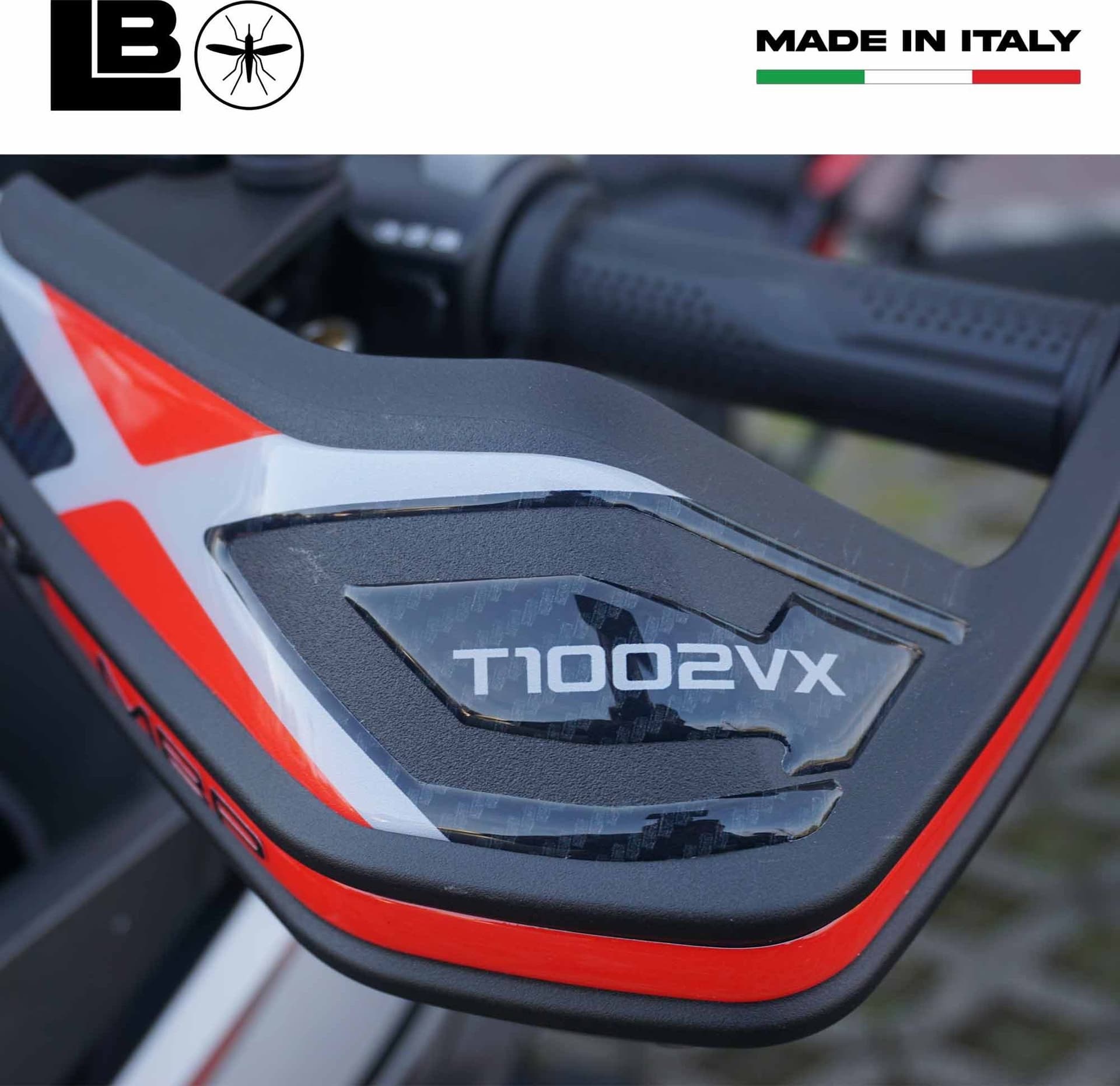 Adesivi 3D Protezione Paramani Moto compatibili con Morbidelli T1002VX 2025 - 4