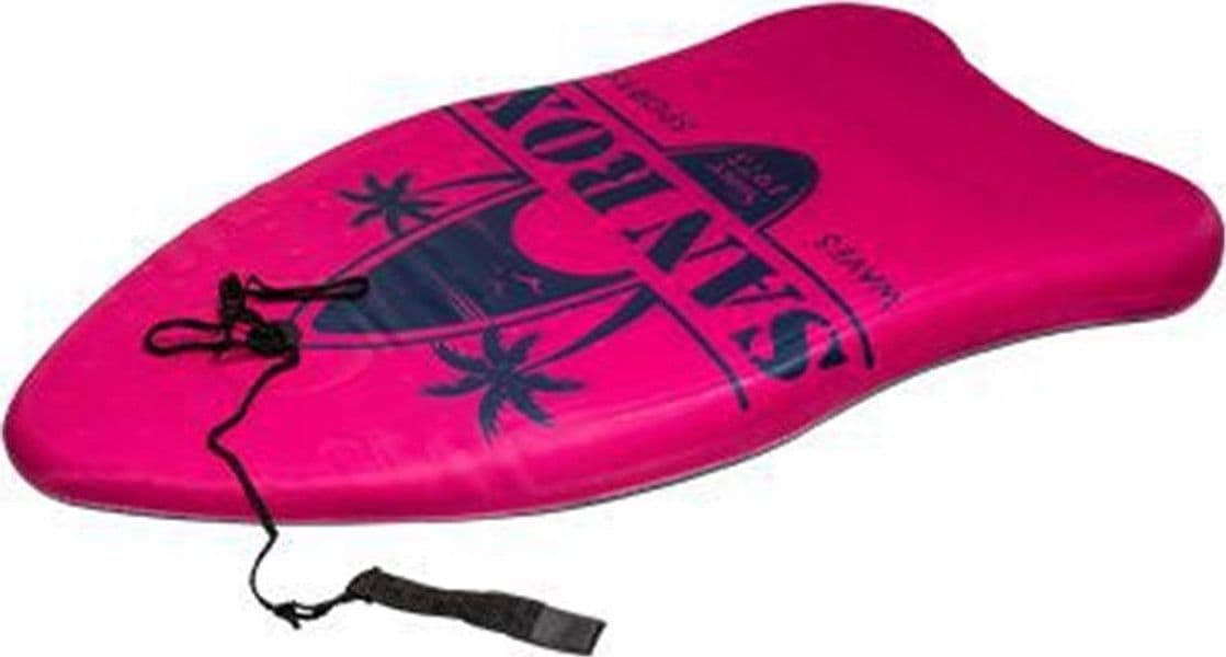 TAVOLETTA MARE EPS 84CM BODYBOARD SURF COLORATA CON SCRITTA CON CORDA PER CAVIGLIA 3501024 - 4