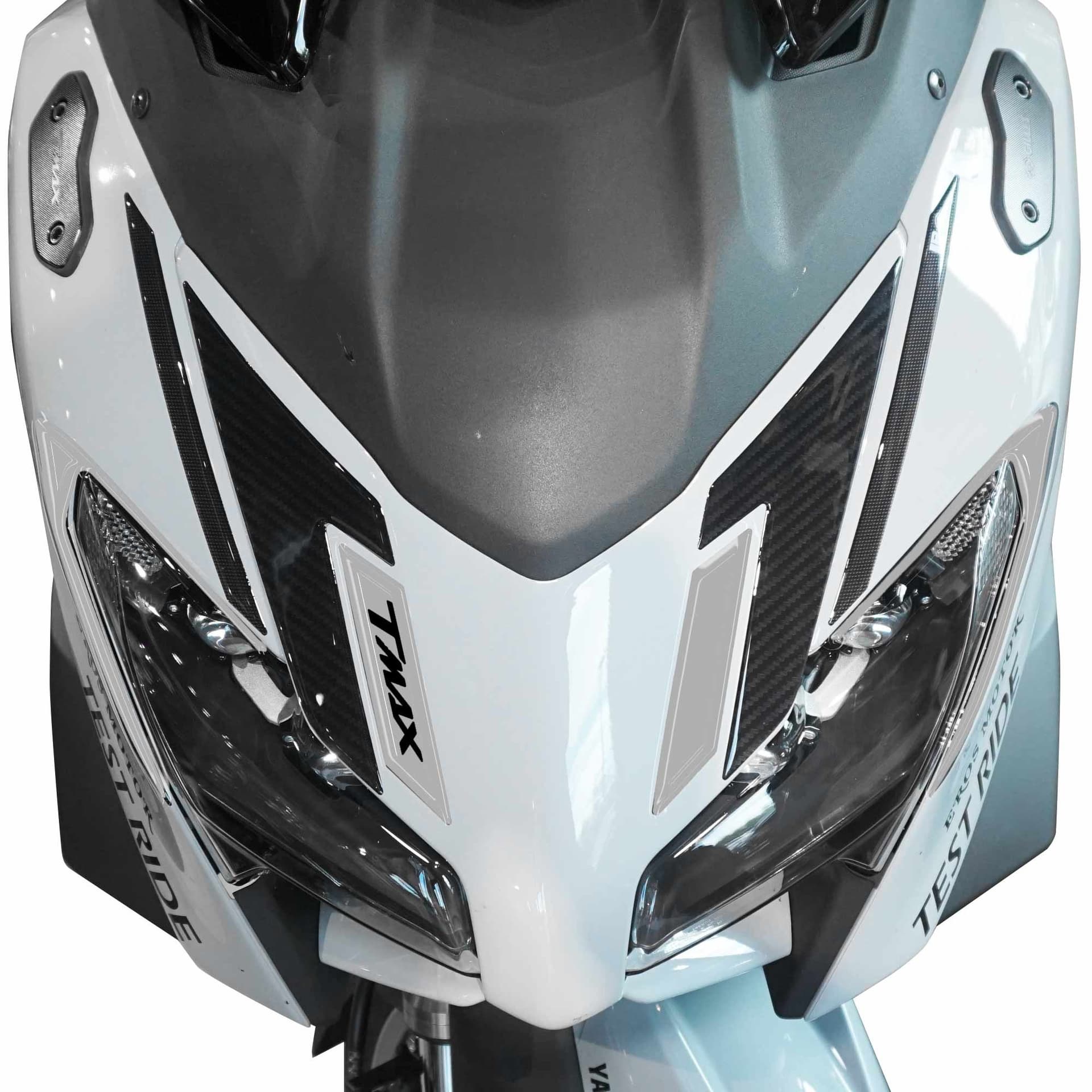 Protezione Frontale scooter adesivi in gel 3D compatibili con Yamaha Tmax 2025 - 26
