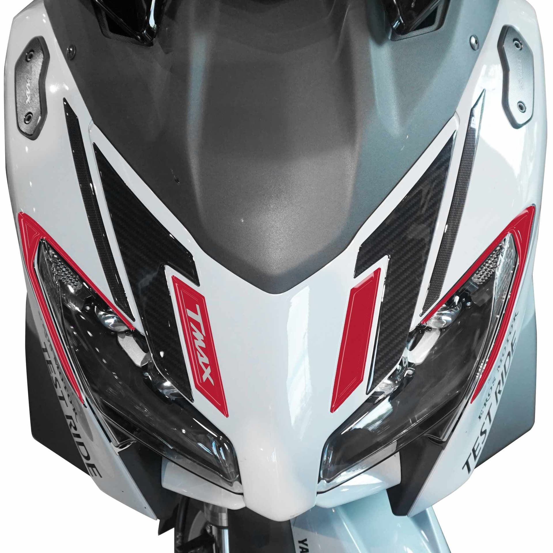 Protezione Frontale scooter adesivi in gel 3D compatibili con Yamaha Tmax 2025 - 29