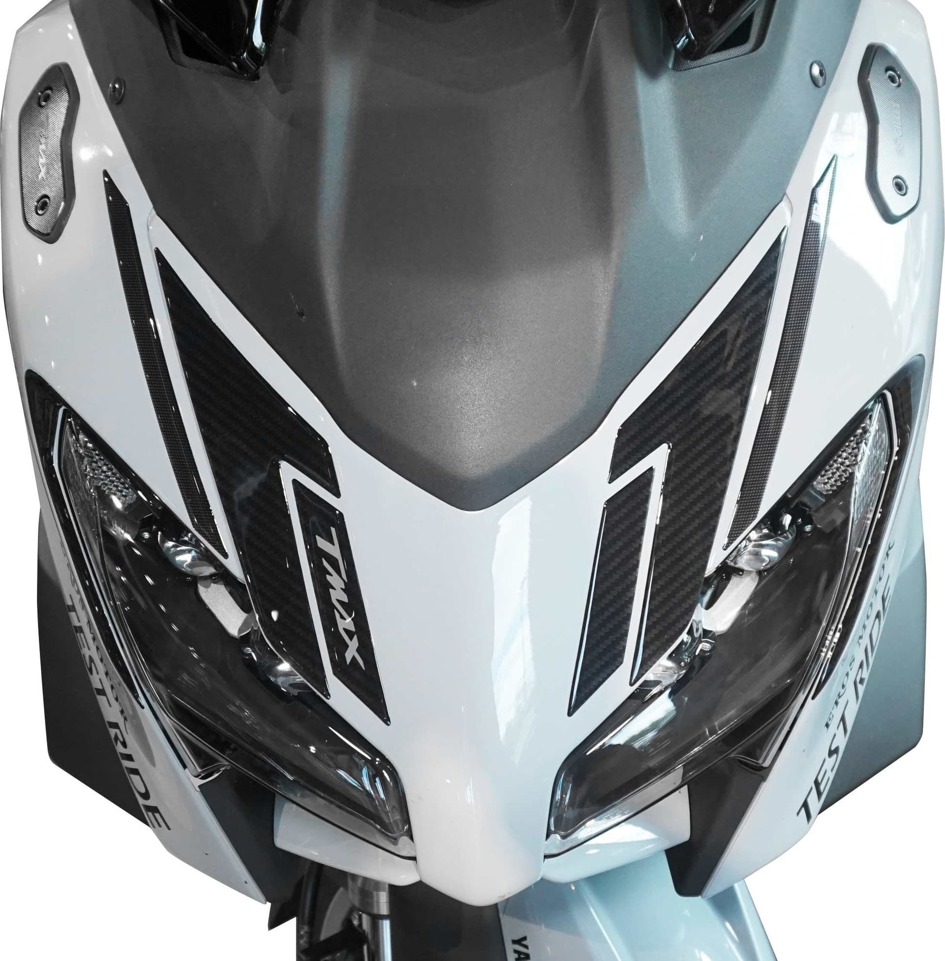 Protezione Frontale scooter adesivi in gel 3D compatibili con Yamaha Tmax 2025 - 11