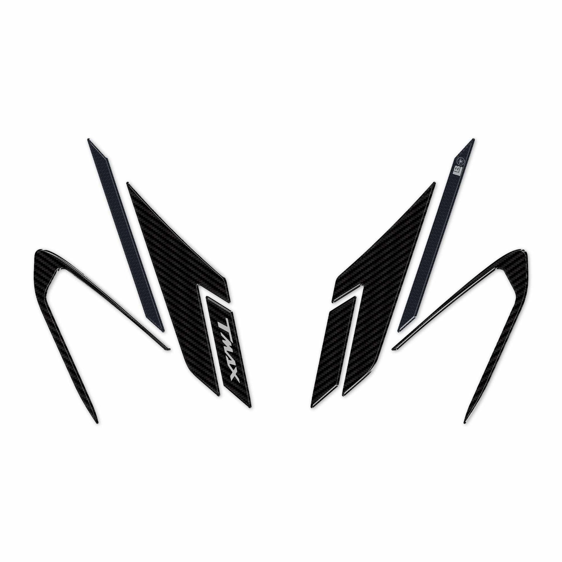 Protezione Frontale scooter adesivi in gel 3D compatibili con Yamaha Tmax 2025 - 12