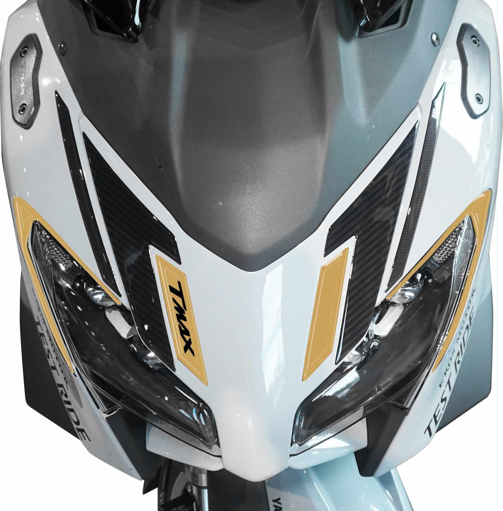 Protezione Frontale scooter adesivi in gel 3D compatibili con Yamaha Tmax 2025 - 16
