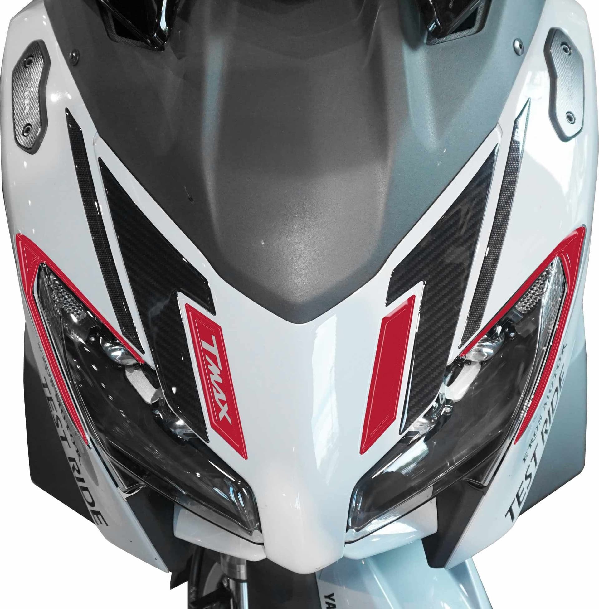 Protezione Frontale scooter adesivi in gel 3D compatibili con Yamaha Tmax 2025 - 21