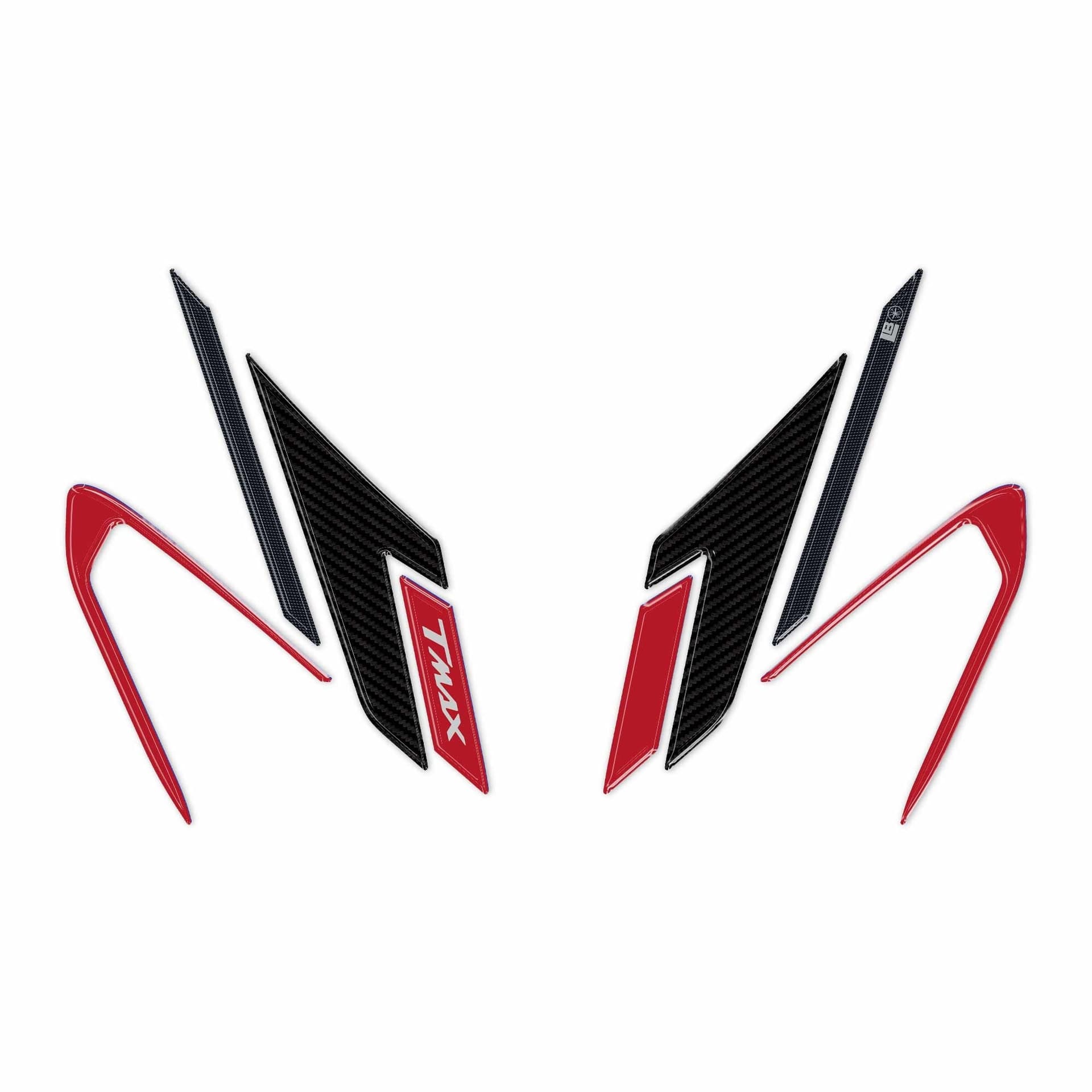 Protezione Frontale scooter adesivi in gel 3D compatibili con Yamaha Tmax 2025 - 22