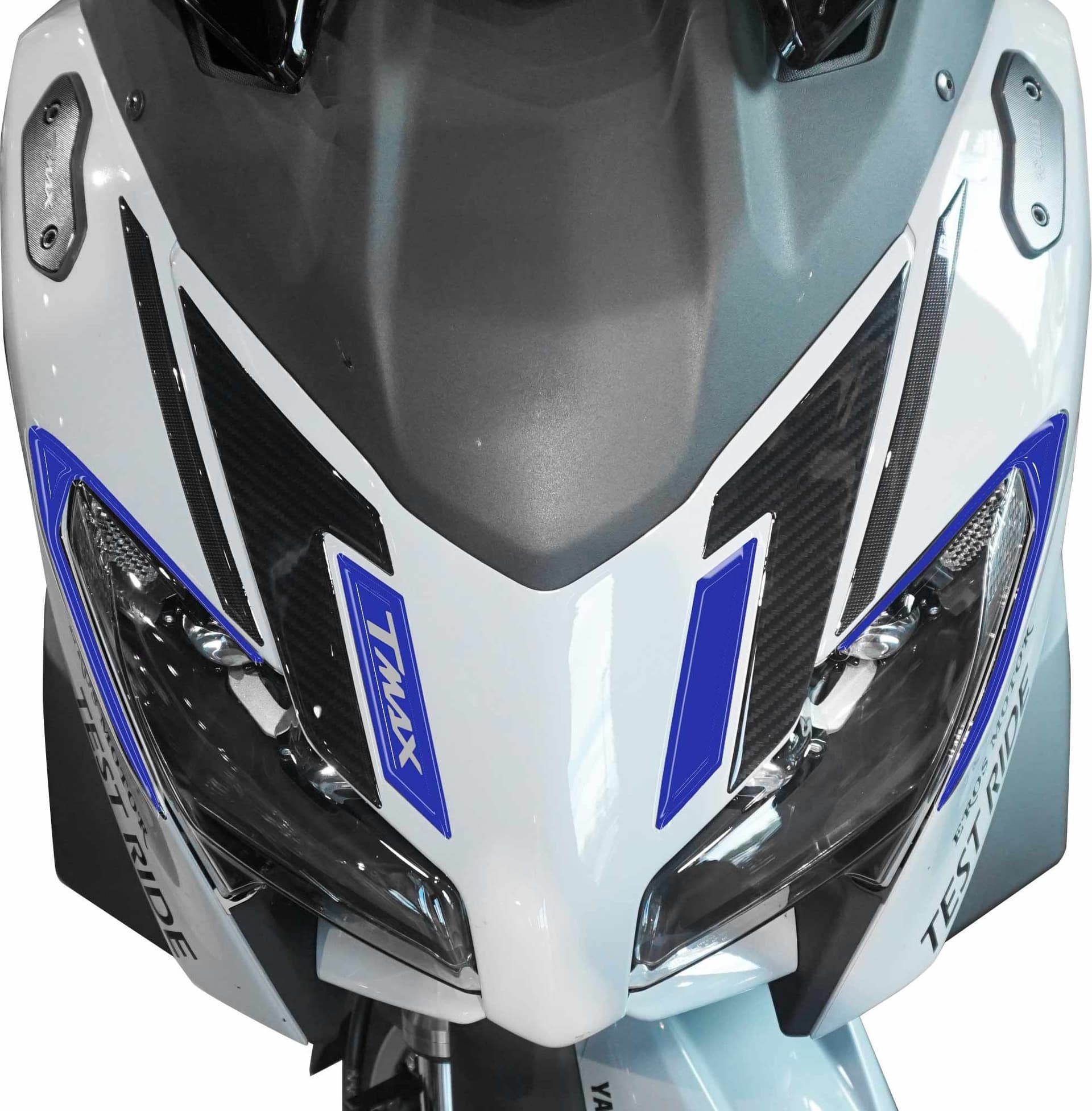 Protezione Frontale scooter adesivi in gel 3D compatibili con Yamaha Tmax 2025 - 6