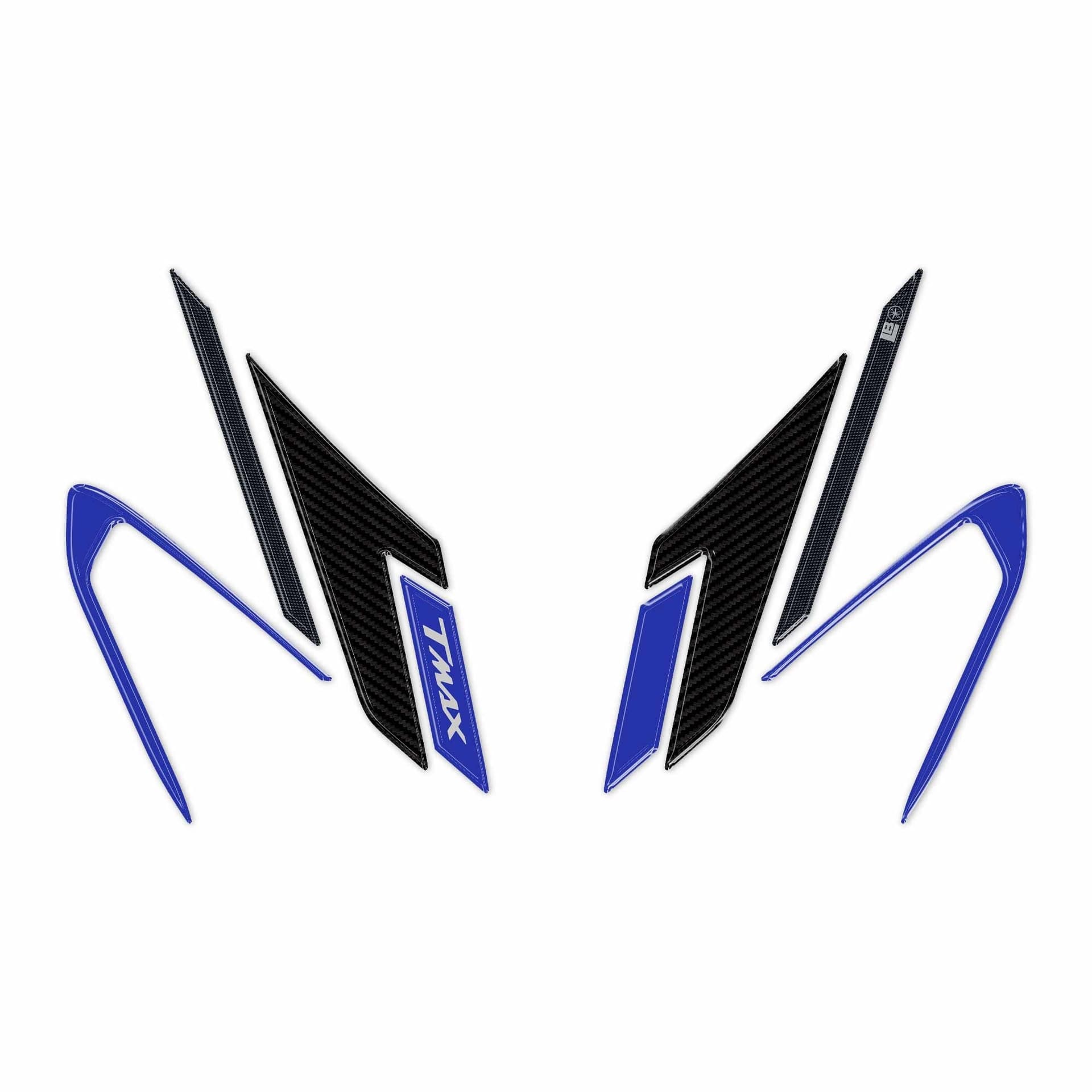 Protezione Frontale scooter adesivi in gel 3D compatibili con Yamaha Tmax 2025 - 7
