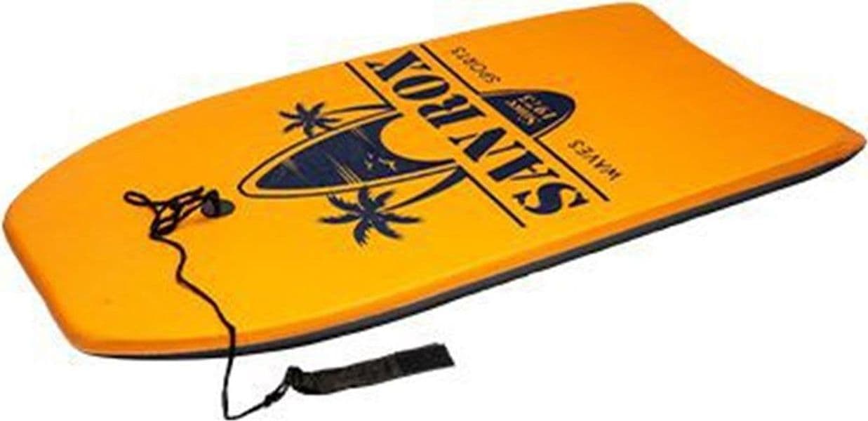 TAVOLETTA MARE EPS 94CM SURF BODYBOARD COLORATA CON SCRITTA CON CORDA CAVIGLIA 3501033 - 4