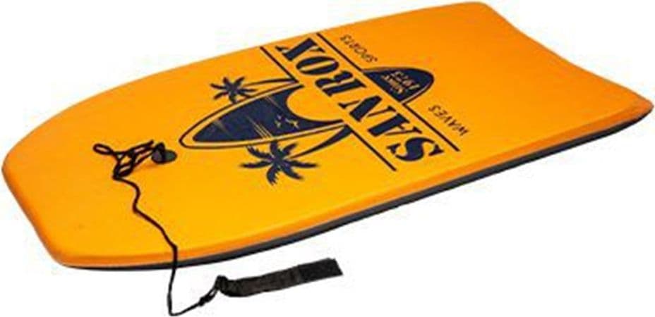 TAVOLETTA MARE EPS 94CM SURF BODYBOARD COLORATA CON SCRITTA CON CORDA CAVIGLIA 3501033 - 4