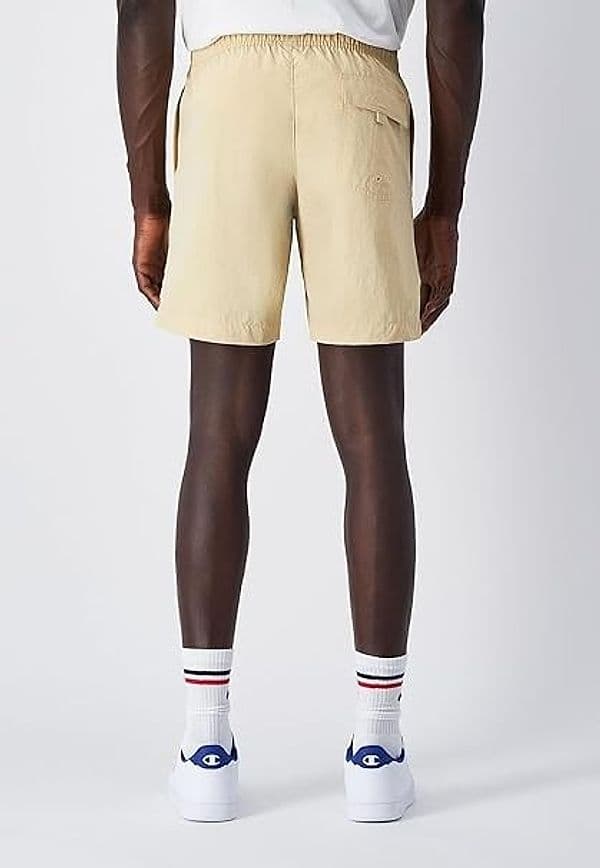 Champion BEACHSHORT Crinckle Taslon Water Repellent gr.125 Uomo Beige - 3