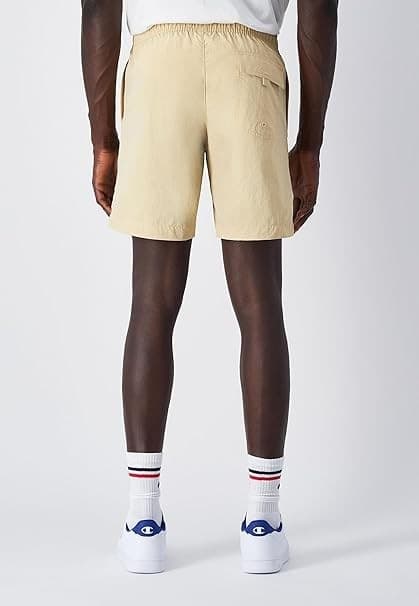 Champion BEACHSHORT Crinckle Taslon Water Repellent gr.125 Uomo Beige - 3