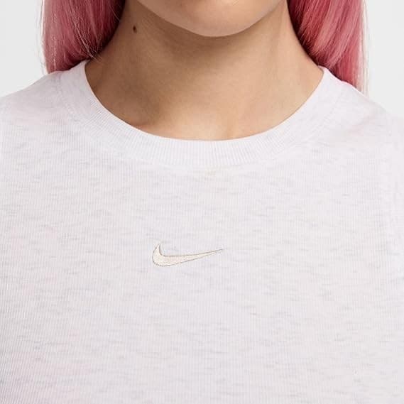 Nike Sportswear Donna Essentials Canotta,  Birch Heather/ Lt Orewood Brn - 2