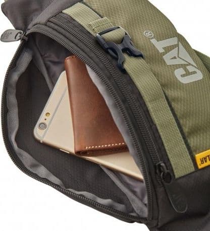 Caterpillar Marsupio in vita/tracolla CAT Waist Bag Army/Black - 3