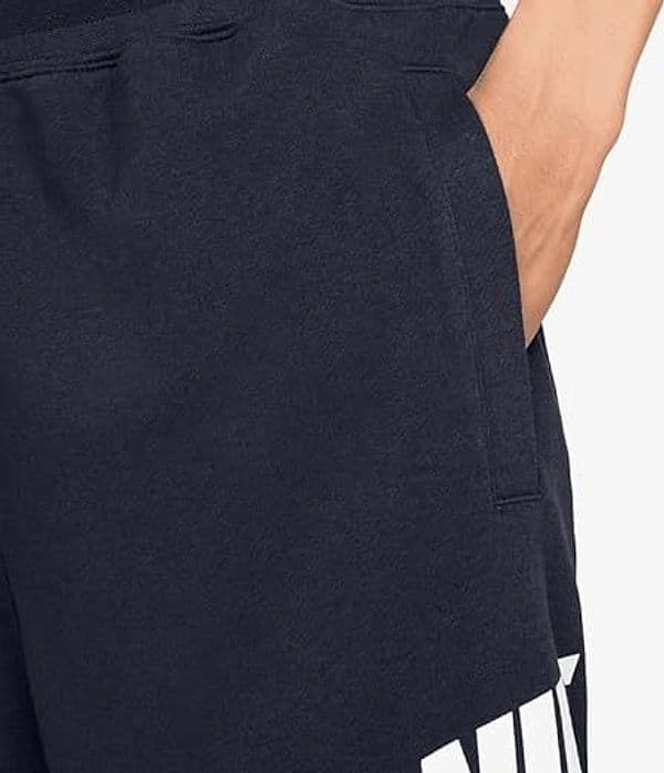 NIKE DX0502-010 M NK Club Alumni HBR FT Short Pantaloni Sportivi Uomo Obsidian Obsidian White - 3
