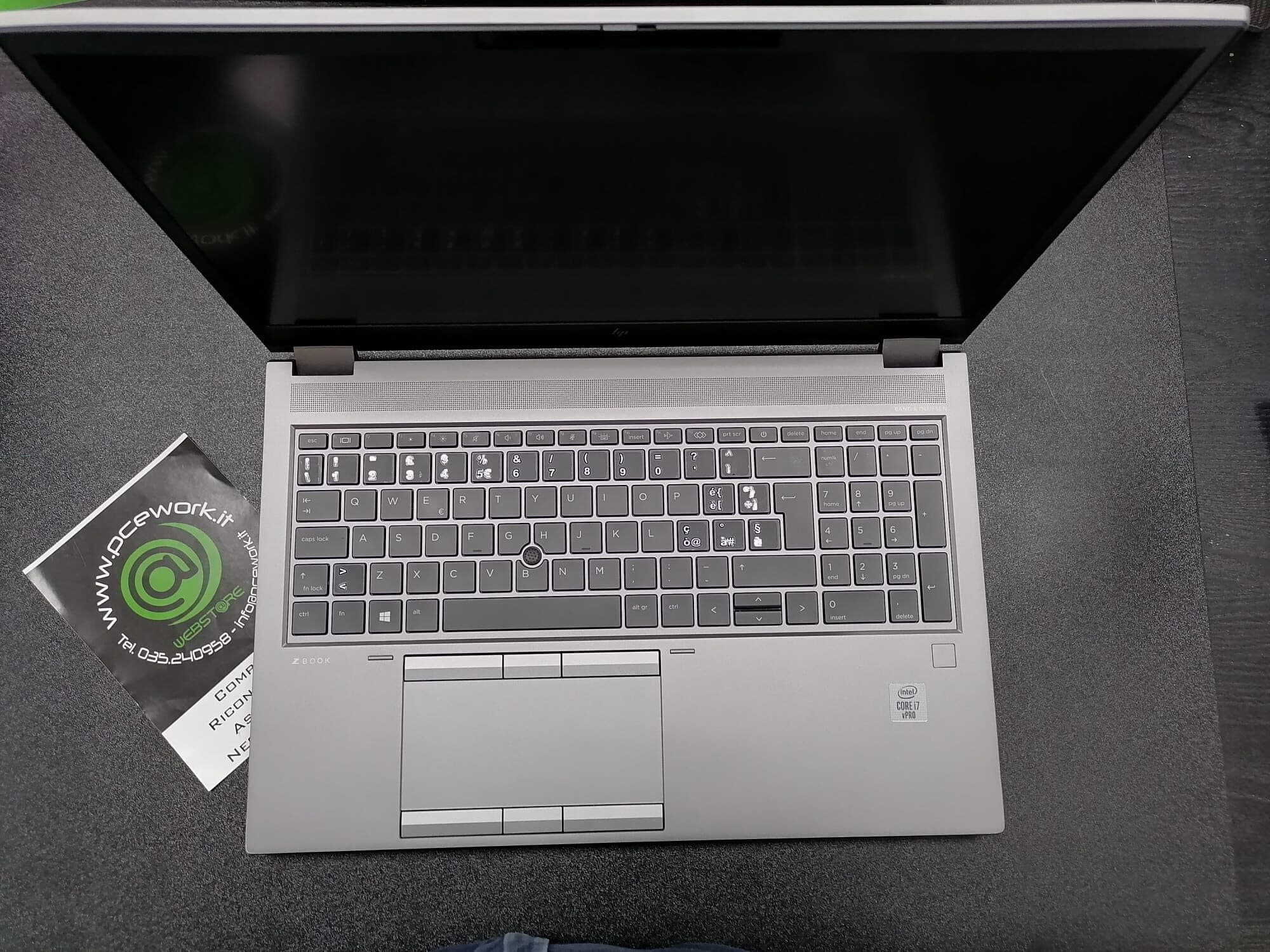 MOBILE WORKSTATION HP ZBOOK 15 G3 INTEL CORE I7-6820HQ 2.70GHZ - 12