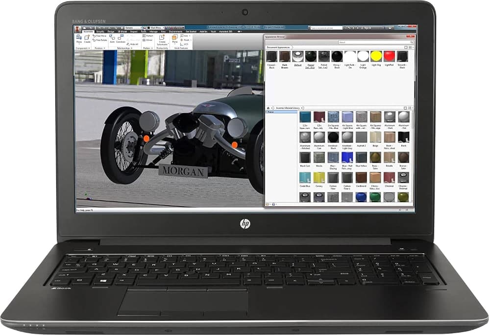 MOBILE WORKSTATION HP ZBOOK 15 G3 INTEL CORE I7-6820HQ 2.70GHZ - 3