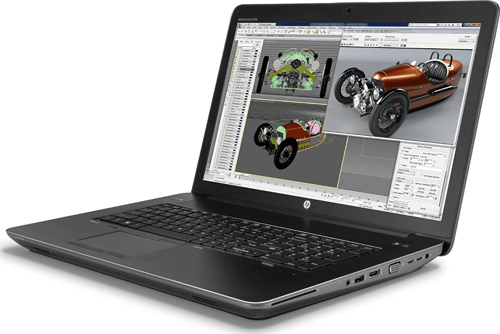 MOBILE WORKSTATION HP ZBOOK 17 G3 INTEL CORE I7-6820HQ 2.70GHZ – 16 GB DDR4, 512 GB NVMe, NVIDIA QUADRO M1000M 2GB