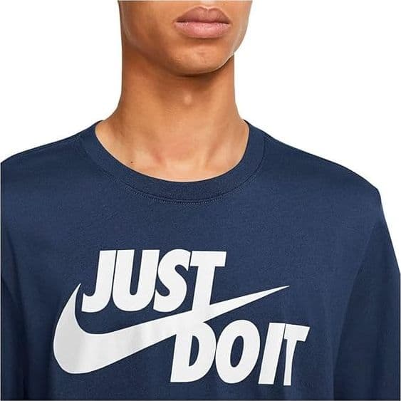 Nike Sportswear Just Do It Swoosh, T-Shirt Uomo, Blu (   Midnight Navy/ White 410) - 3