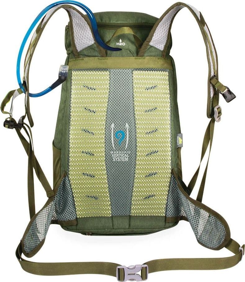 Marsupio zaino Multiuso PAKO 20 VERDE - 3
