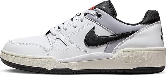 Nike Full Force Low, Sneaker Uomo, White/Black-Pewter-Sail - 3