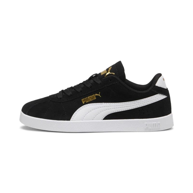 PUMA Club II Jr, Sneaker, Black White Gold - 3