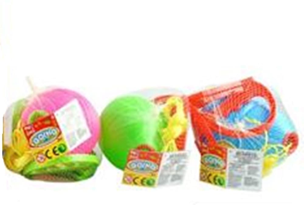 GIOCO GOING PALLINA DA 18 CM CON MANIGLIE 3 COLORI ASSORTITI GIOCATTOLO ESTIVO 36537 - 2