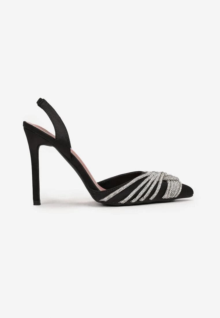 Derby - Dècolletè con strass intrecciati in Scarpe col tacco Affari di Famiglia - Sant’Angelo a Cupolo, commercioVirtuoso.it
