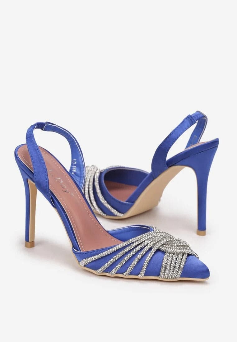 Derby - Dècolletè con strass intrecciati in Scarpe col tacco Affari di Famiglia - Sant’Angelo a Cupolo, commercioVirtuoso.it