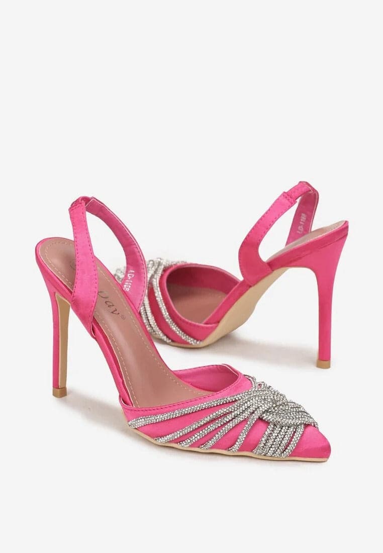 Derby - Dècolletè con strass intrecciati in Scarpe col tacco Affari di Famiglia - Sant’Angelo a Cupolo, commercioVirtuoso.it